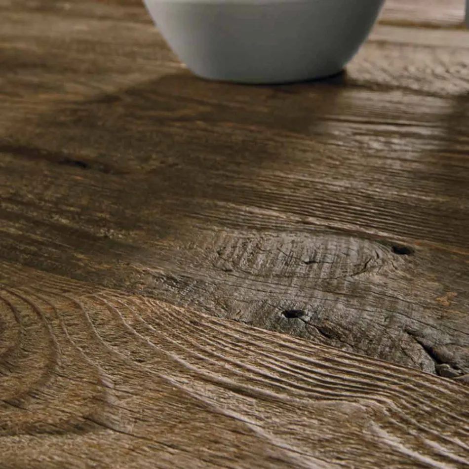 Dizajn tryezë druri të ngurta të bëra në Itali Zerba Viadurini