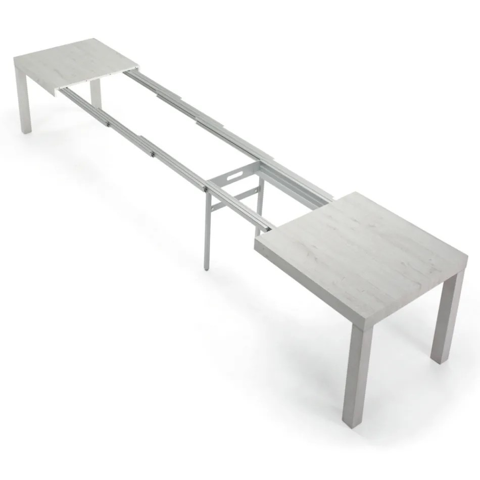 Tavolinë prej druri melamine e zgjatur deri në 470 cm Prodhuar në Itali – Gordito Viadurini