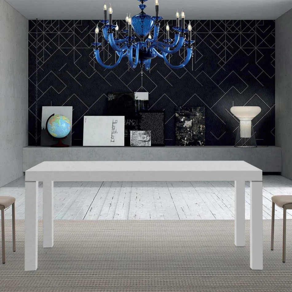 Tavolinë prej druri melamine e zgjatur deri në 470 cm Prodhuar në Itali – Gordito Viadurini