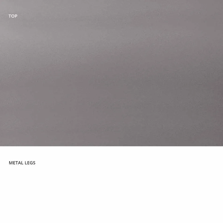 Tabela e qelqit të zbutur të dizajnit modern të prodhuar në Itali, Clark Viadurini