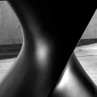 Tabela e qelqit të zbutur të dizajnit modern të prodhuar në Itali, Clark Viadurini