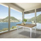 Tavolinë Bredhi e Zgjatshme me Kënde në Formë Prodhuar në Itali - Faramir Viadurini