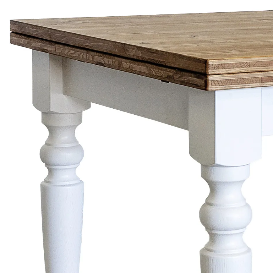 Tavolinë jetese e zgjerueshme në Bredh Nordik Prodhuar në Itali - Benidorm Viadurini