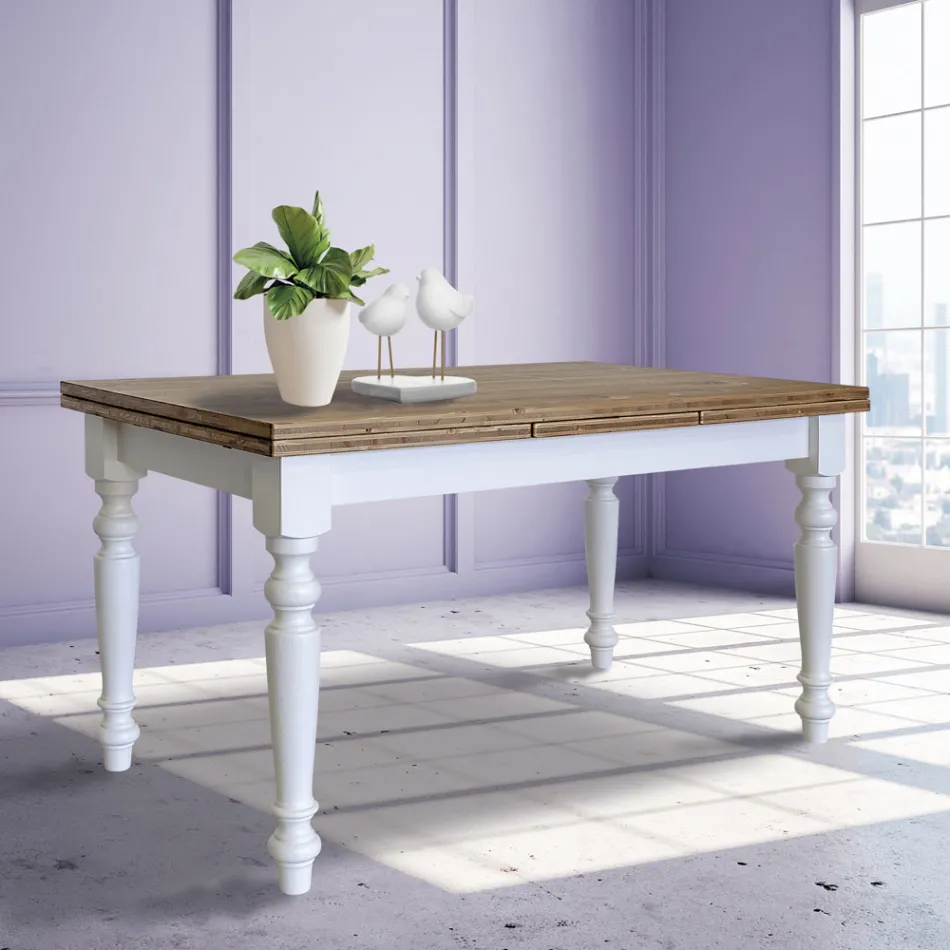 Tavolinë jetese e zgjerueshme në Bredh Nordik Prodhuar në Itali - Benidorm Viadurini