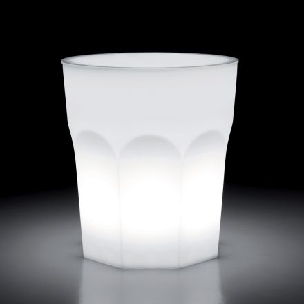 Tavolinë Drita e Dizajnit të Jashtëm në Polietileni dhe Hpl Made in Italy - Pucca Viadurini