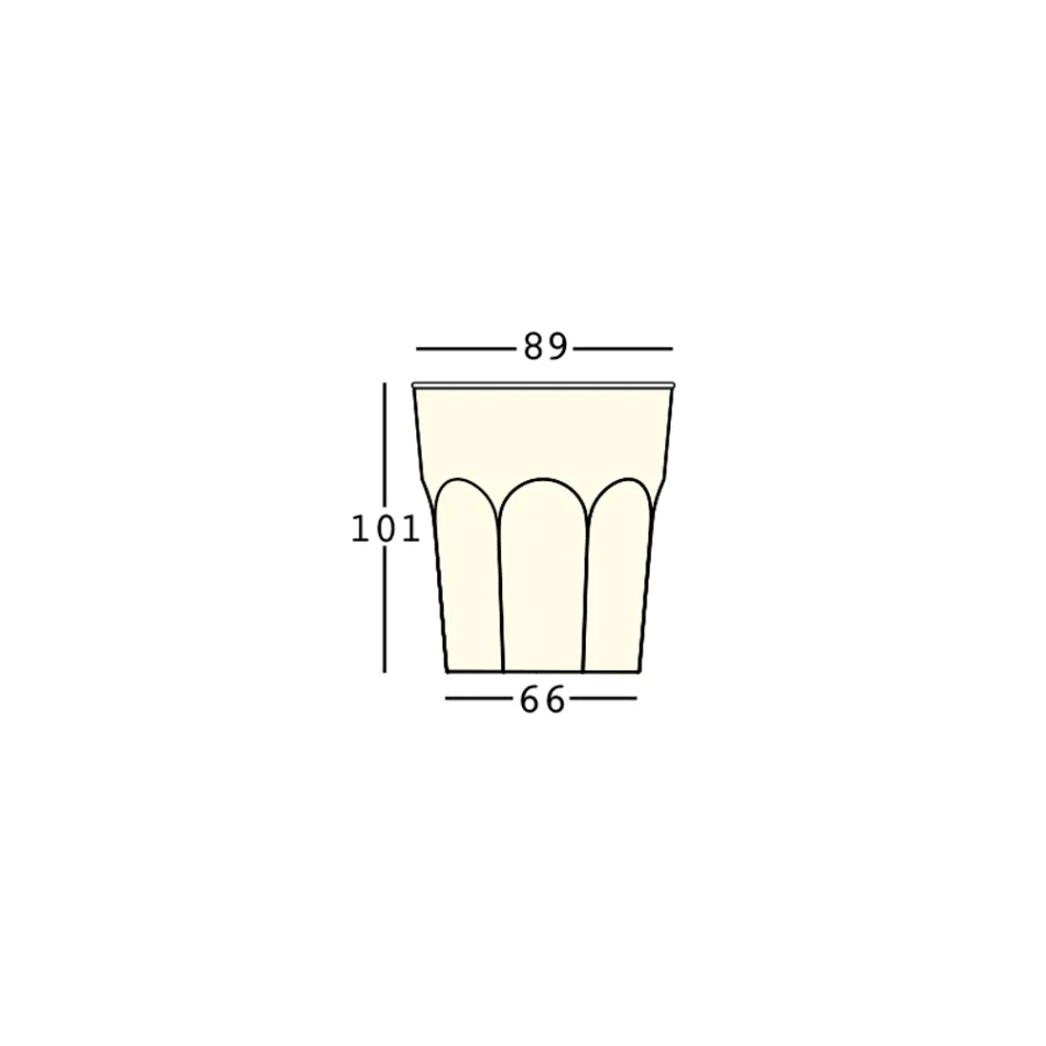 Tavolinë Drita e Dizajnit të Jashtëm në Polietileni dhe Hpl Made in Italy - Pucca Viadurini