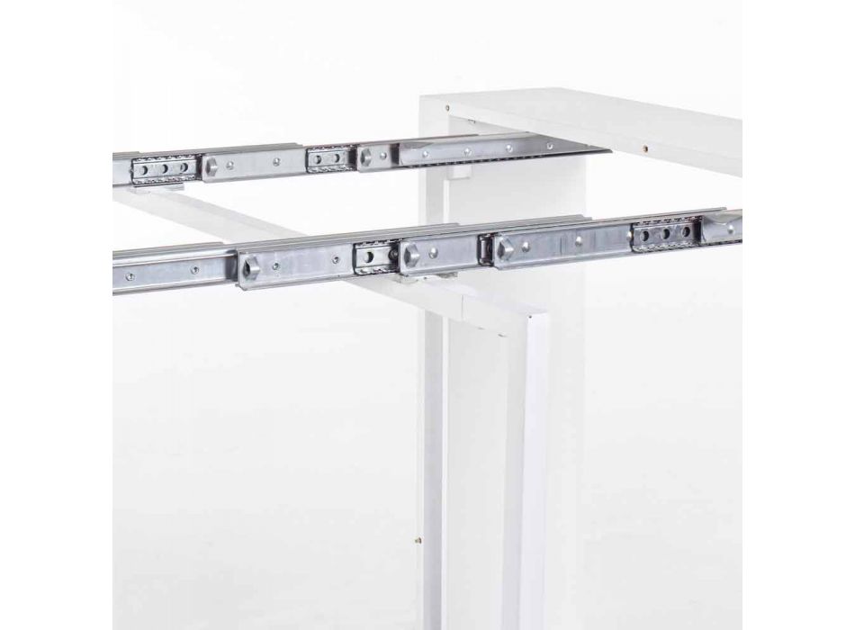 Tavolinë moderne e zgjerueshme Deri në 270 cm në Lacquered Mdf Homemotion - Cush Viadurini
