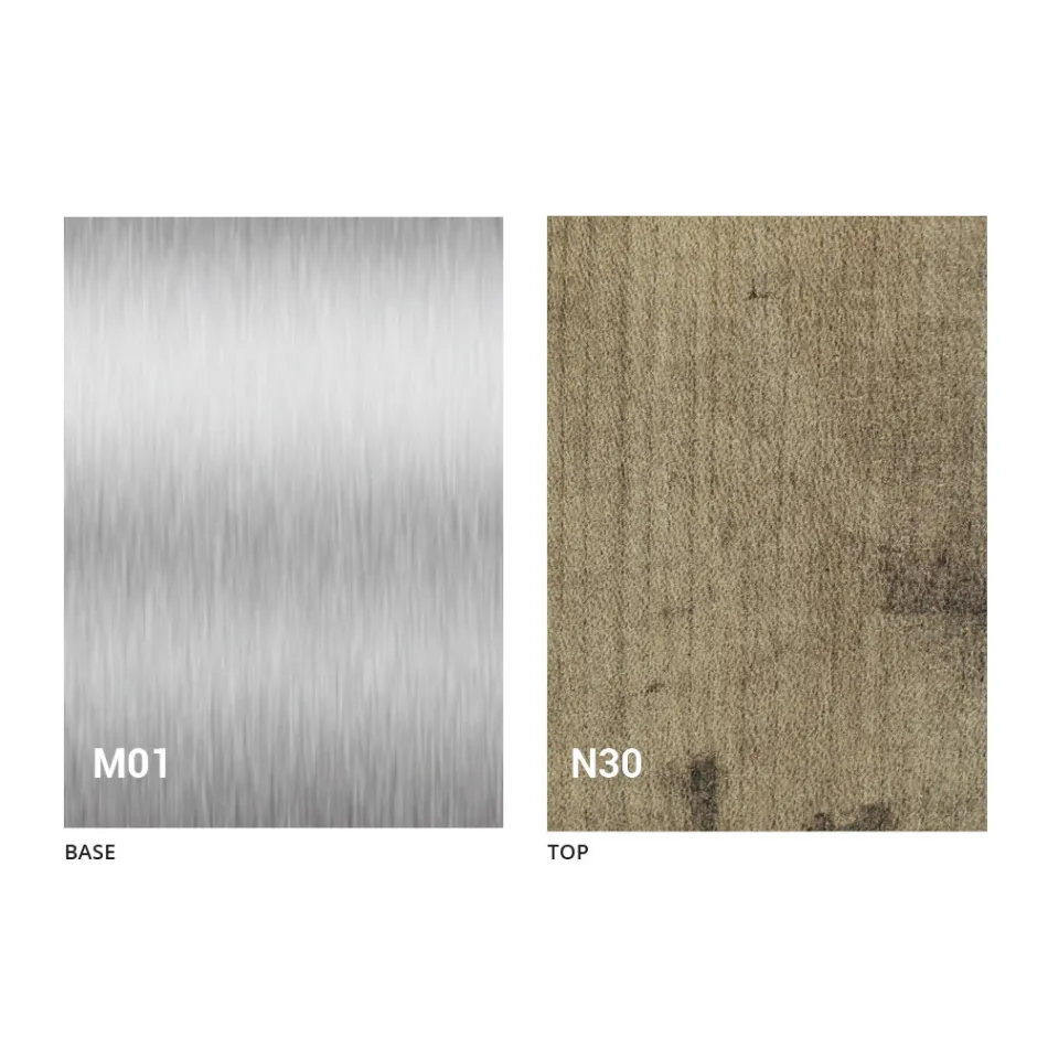 Tavolinë moderne e zgjerueshme Deri në 480 cm në dru të bërë në Itali - Michael Viadurini