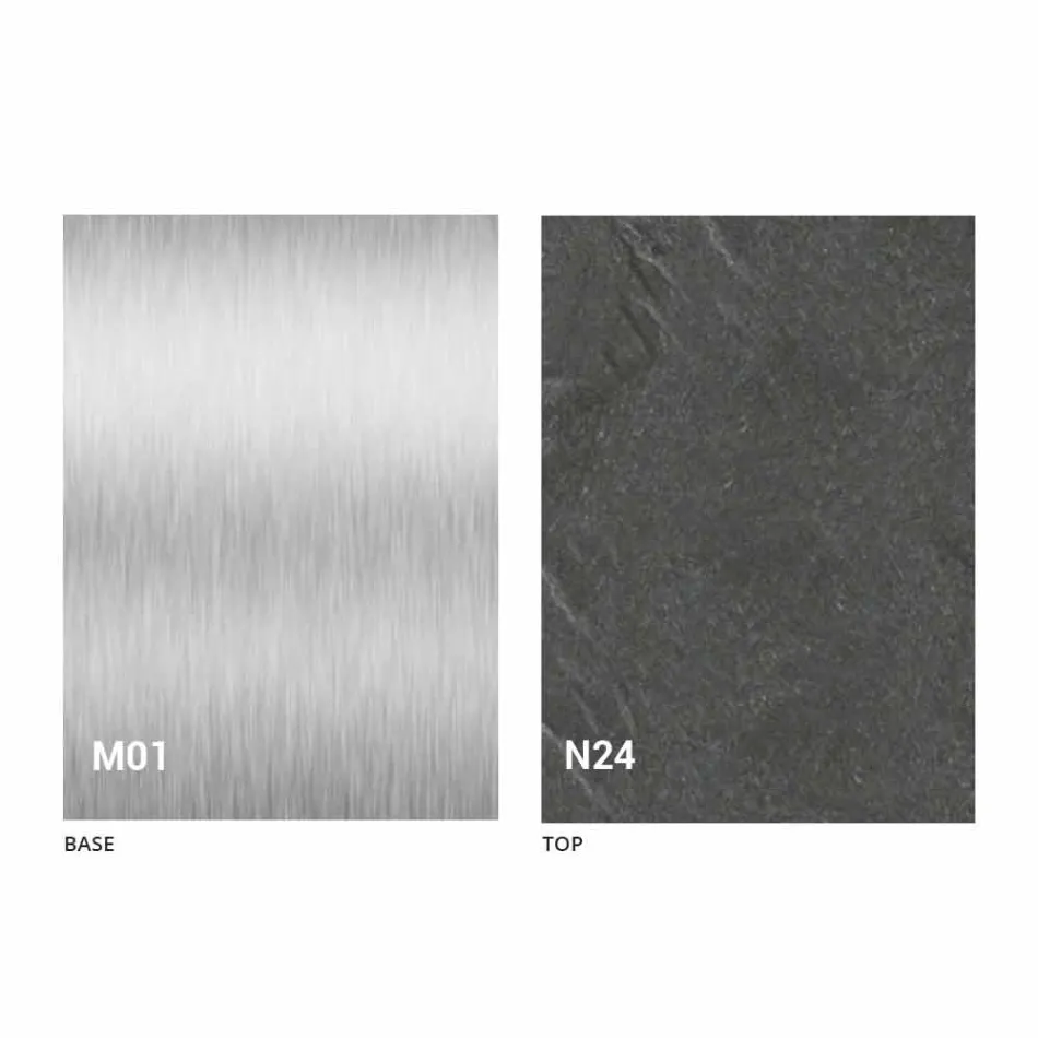 Tavolinë moderne e zgjerueshme Deri në 480 cm në dru të bërë në Itali - Michael Viadurini