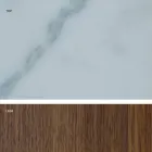 Tavolinë moderne me gurë guri efekti mermeri të bëra në Itali, Adrano Viadurini