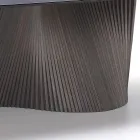 Tavolinë moderne me gurë guri efekti mermeri të bëra në Itali, Adrano Viadurini