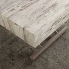 Shtrirja e tryezës ose tryezës me piano në melamine Palau Viadurini