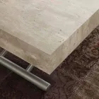 Shtrirja e tryezës ose tryezës me piano në melamine Palau Viadurini