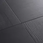 Tavolinë Ngrenie Ovale në Kompensatë të Lustruar me Ngjyrë Hiri - Capricorn Viadurini