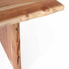 Homemotion Tavolina e Ngrënies në Dru me Akacie Moderne - Pinco Viadurini