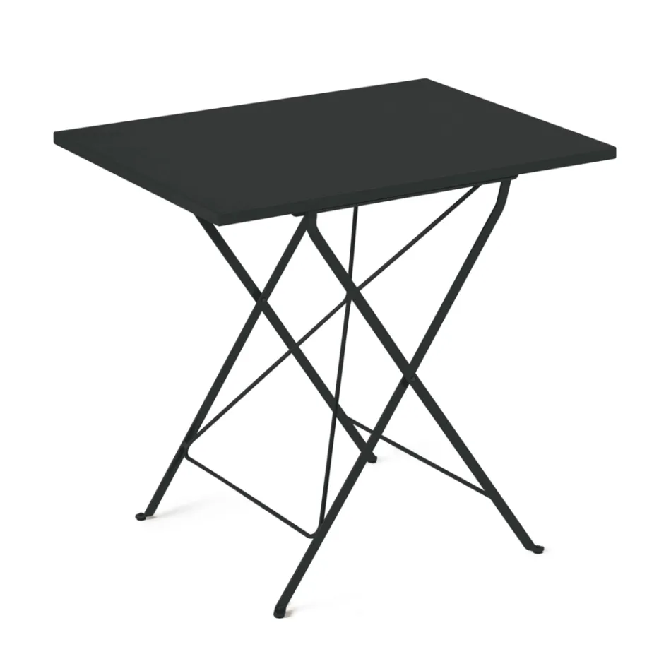 Tavolinë e palosshme e kopshtit në çelik të galvanizuar Prodhuar në Itali - Akila Viadurini