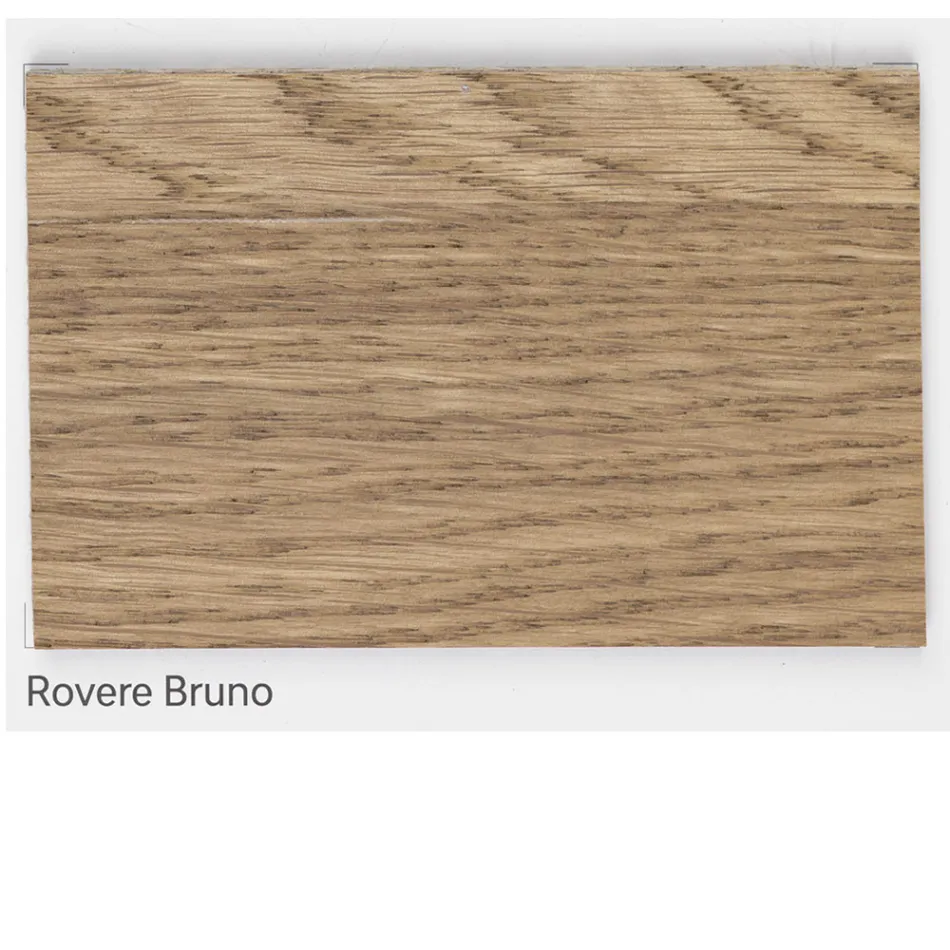 Tavolinë e praruar me lis Masellato me nyje dhe kristal Prodhuar në Itali - Vicente Viadurini