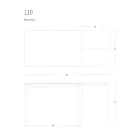 Tavolinë ngrënieje e zgjerueshme 190 cm Metal dhe Dru Prodhuar në Itali - Euklidiane Viadurini