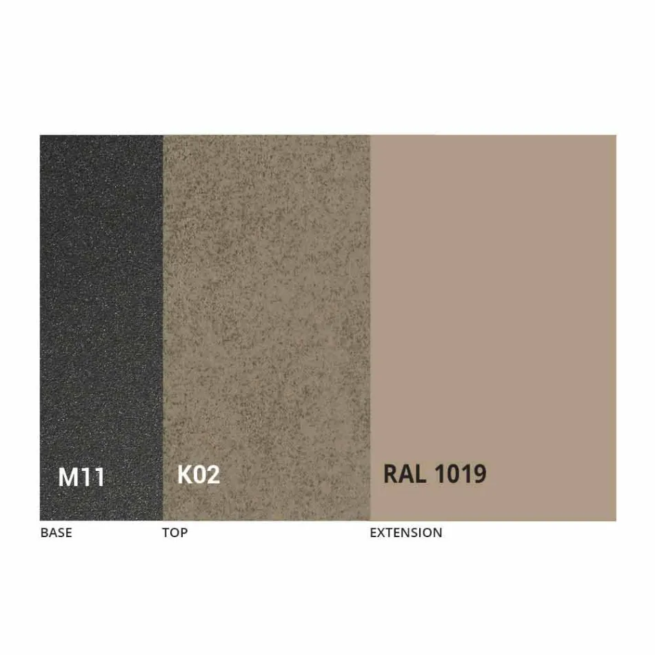 Tavolinë Ngrënieje e Zgjatshme Qeramike deri në 2.8 m Prodhuar në Itali - Paoluccio Viadurini