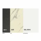 Tavolinë Ngrënieje e Zgjatshme Qeramike deri në 2.8 m Prodhuar në Itali - Paoluccio Viadurini