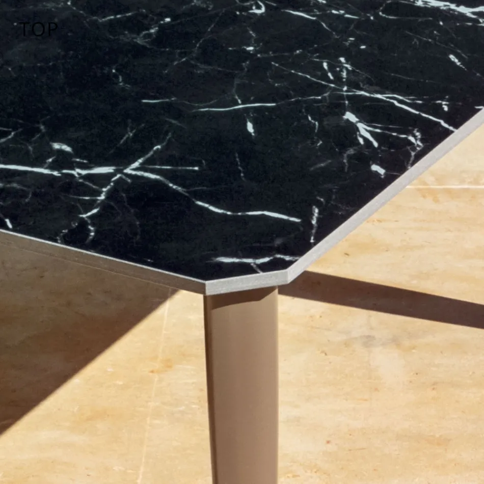 Tavolinë ngrënie Kopshti në Alumin dhe Hpl ose Gres, Punime të ndryshme - Filomena Viadurini