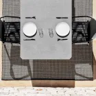 Tavolinë ngrënie Kopshti në Alumin dhe Hpl ose Gres, Punime të ndryshme - Filomena Viadurini