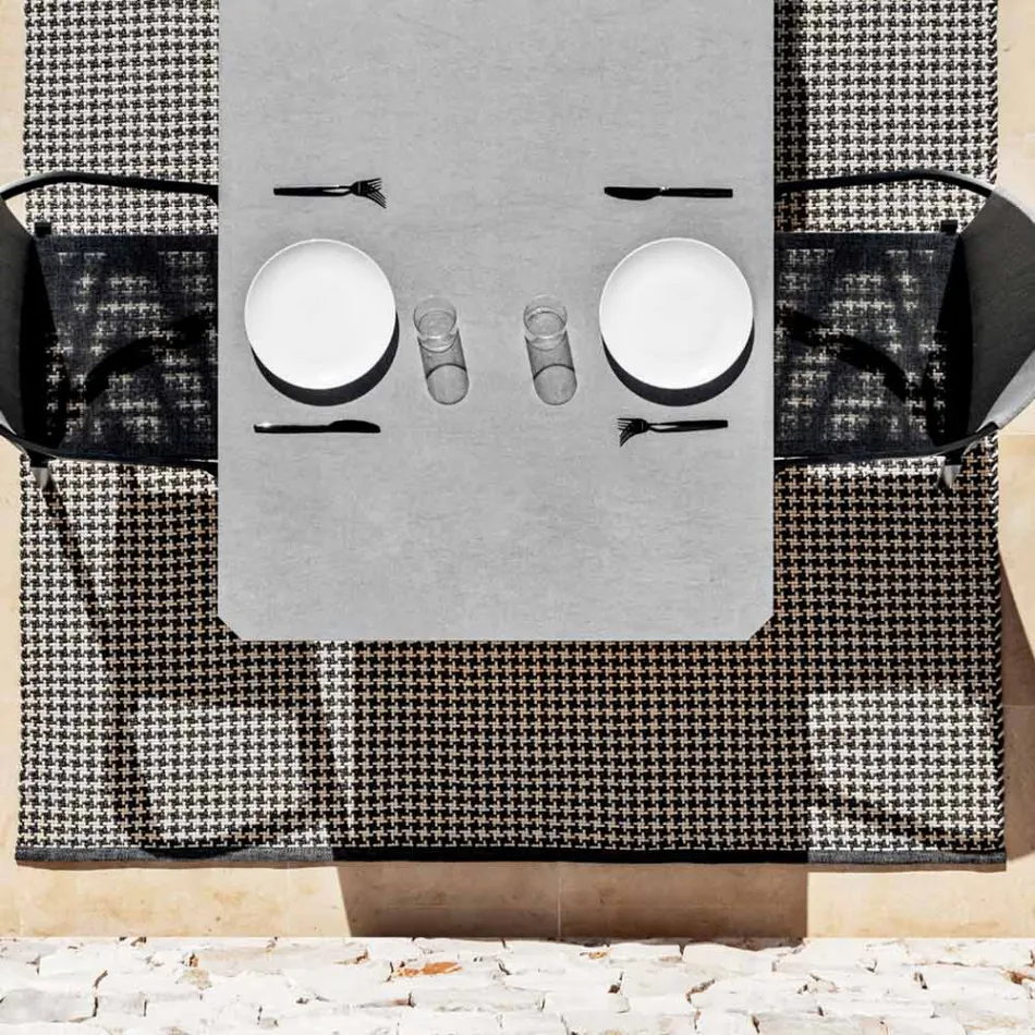 Tavolinë ngrënie Kopshti në Alumin dhe Hpl ose Gres, Punime të ndryshme - Filomena Viadurini