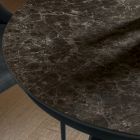 Tavolinë e rrumbullakët e ngrënies me majë të zgjatur deri në 180 cm Prodhuar në Itali - Muschio Viadurini