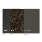 Tavolinë e rrumbullakët e ngrënies me majë të zgjatur deri në 180 cm Prodhuar në Itali - Muschio Viadurini