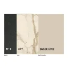 Tavolinë e rrumbullakët e ngrënies e zgjatur deri në 270 cm në qeramikë Prodhuar në Itali - Muschio Viadurini