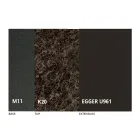 Tavolinë e rrumbullakët e ngrënies e zgjatur deri në 270 cm në qeramikë Prodhuar në Itali - Muschio Viadurini