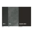 Tavolinë e rrumbullakët e ngrënies e zgjatur deri në 270 cm në qeramikë Prodhuar në Itali - Muschio Viadurini