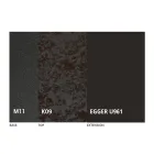 Tavolinë e rrumbullakët e ngrënies e zgjatur deri në 270 cm në qeramikë Prodhuar në Itali - Muschio Viadurini