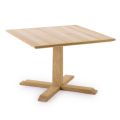 Tavolinë e jashtme katrore me tik të lartë ose të ulët Made in Italy - Oracle