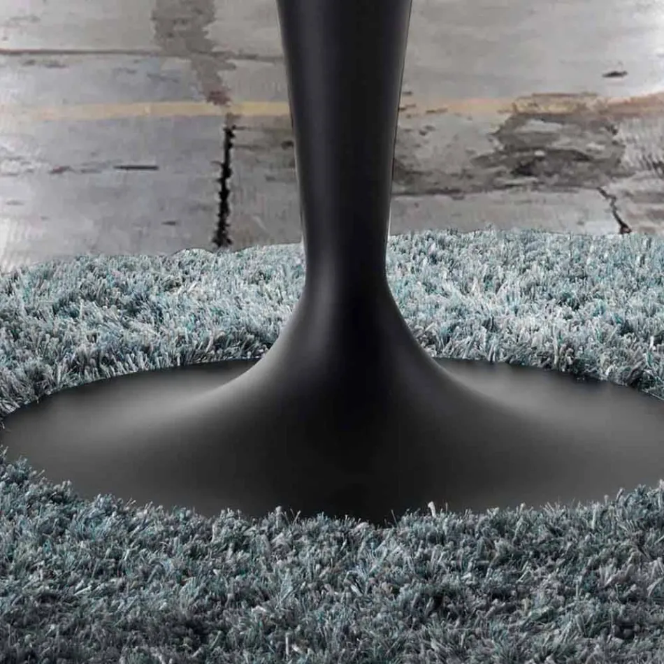 Tabela e rrumbullakët, e shtrirë dhe me dizajn modern - Borgia Viadurini