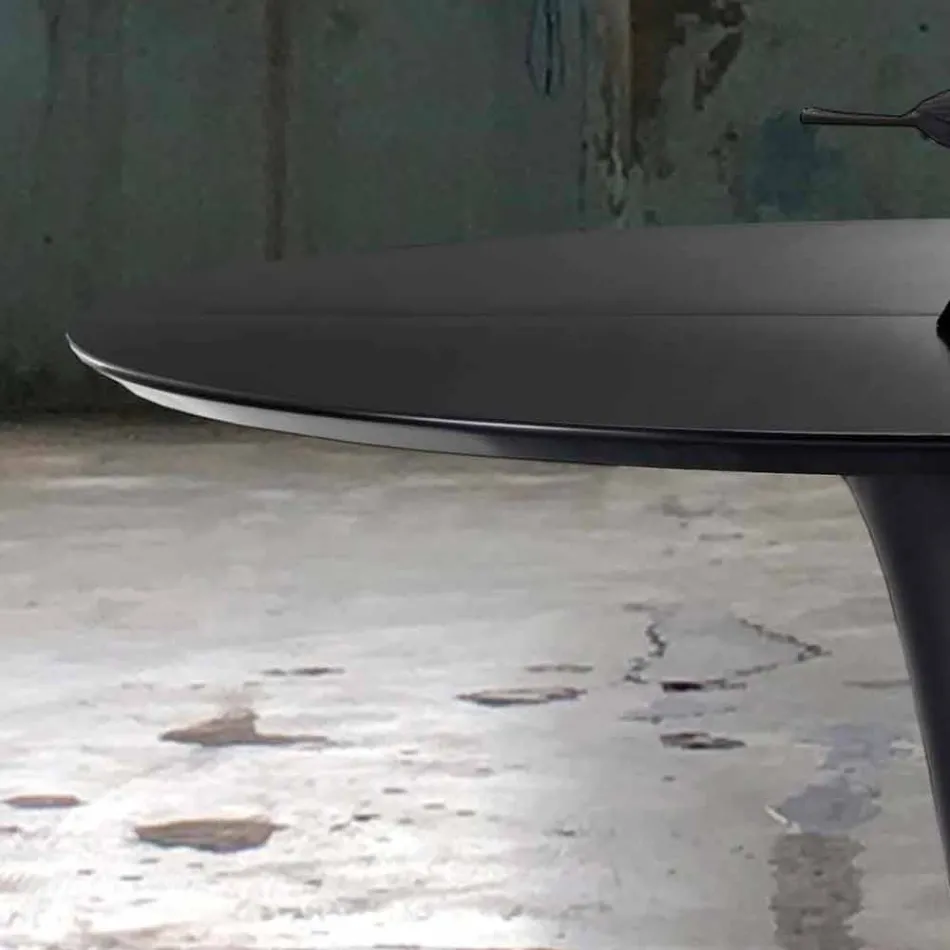 Tabela e rrumbullakët, e shtrirë dhe me dizajn modern - Borgia Viadurini