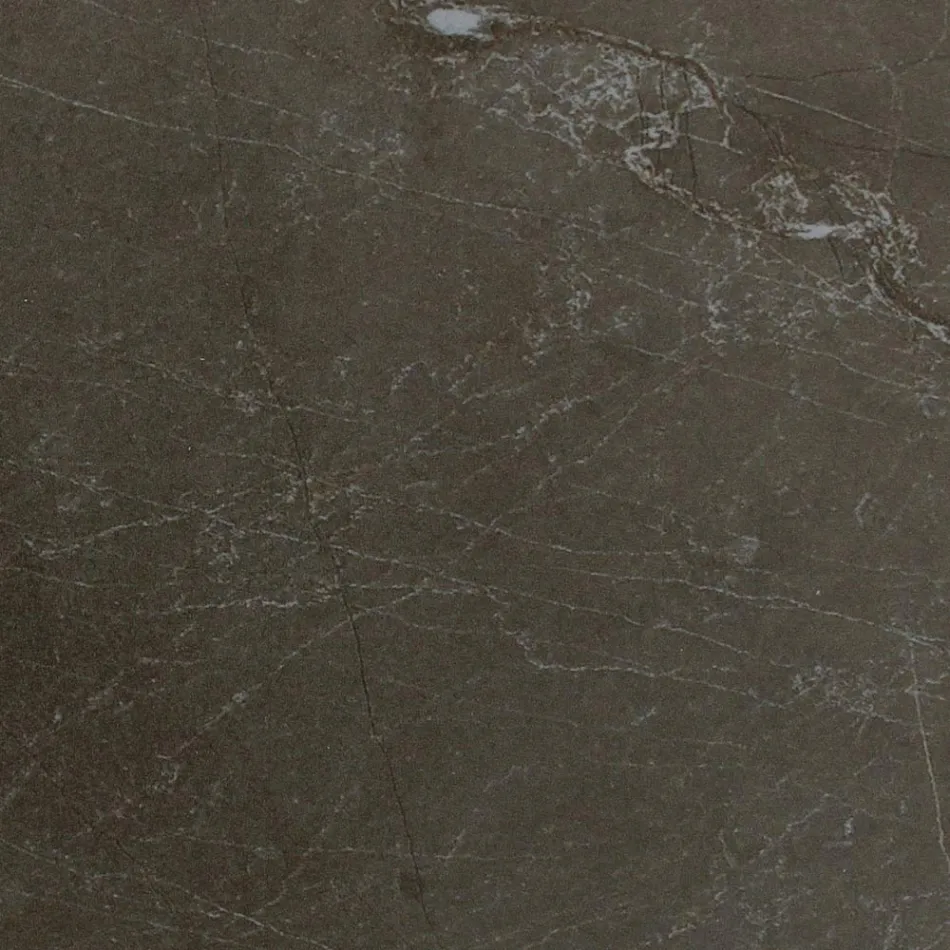 Tavolinë e rrumbullakët në natyrë në qeramikë Pulpis Brown Prodhuar në Itali - Pegaso Viadurini