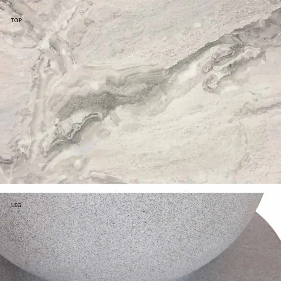 Tabela e rrumbullakët e modelit klasik, Ø140 dhe maja e HPL - Shekulli XIX nga Slide Viadurini