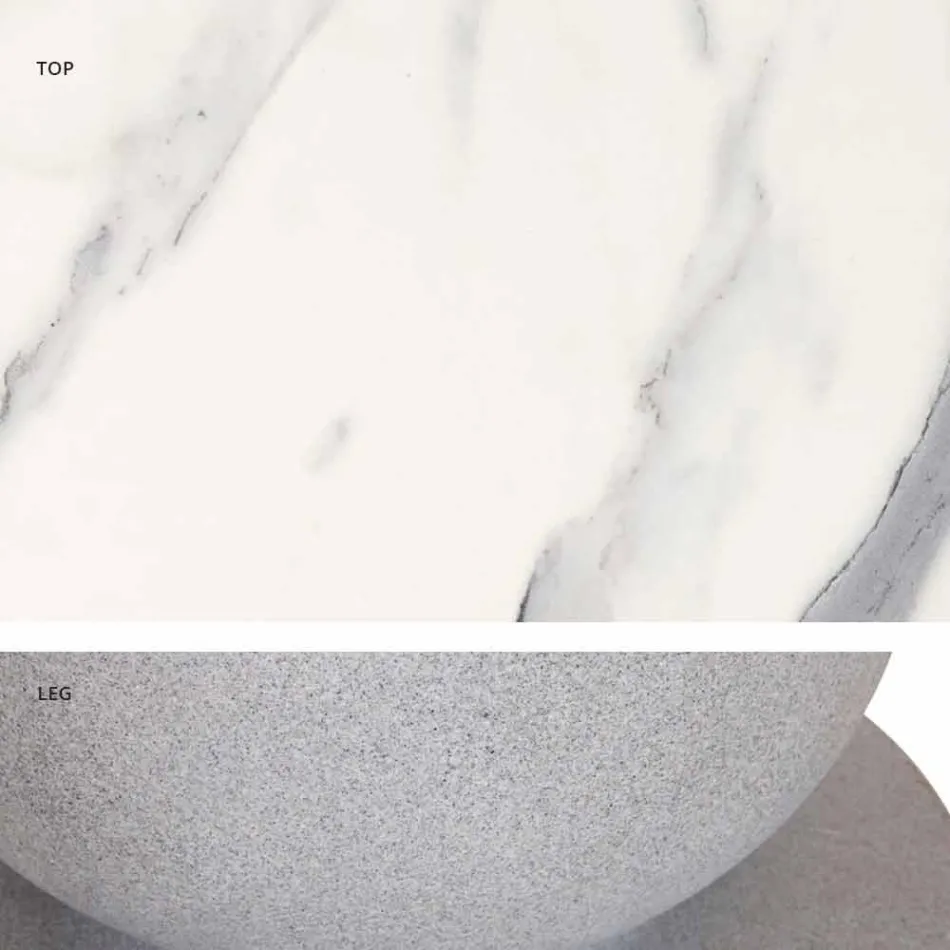 Tabela e rrumbullakët e modelit klasik, Ø140 dhe maja e HPL - Shekulli XIX nga Slide Viadurini