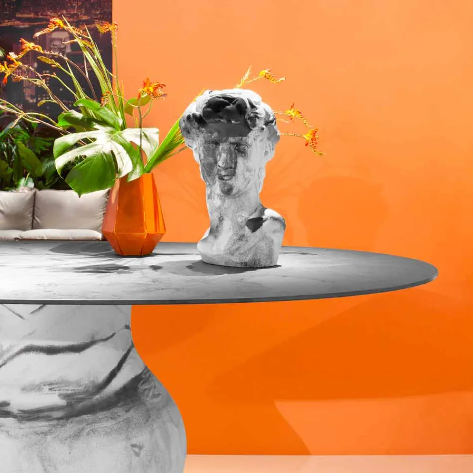 Tabela e rrumbullakët e modelit klasik, Ø140 dhe maja e HPL - Shekulli XIX nga Slide Viadurini