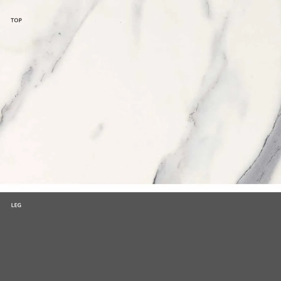 Tabela e rrumbullakët e modelit klasik, Ø140 dhe maja e HPL - Shekulli XIX nga Slide Viadurini