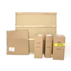 Tavolinë fikse e rrumbullakët me majë qeramike Made in Italy - Gërshërë Viadurini