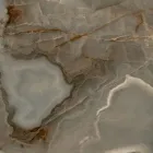 Tryezë e Rrumbullakët Fikse në Qeramikë dhe Çelik Prodhuar në Itali - Gërshërë Viadurini