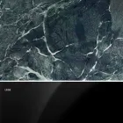 Tryezë moderne e rrumbullakët në mermer Carrara dhe Marquinia Prodhuar në Itali - Dollarë Viadurini