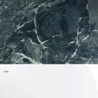 Tryezë moderne e rrumbullakët në mermer Carrara dhe Marquinia Prodhuar në Itali - Dollarë Viadurini