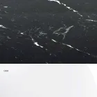 Tryezë moderne e rrumbullakët në mermer Carrara dhe Marquinia Prodhuar në Itali - Dollarë Viadurini