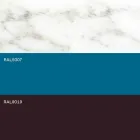 Tavolinë moderne e dhomës së ndenjes në çelik me pjesën e sipërme të mermerit - Aronte Viadurini