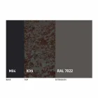 Tavolinë ngrënieje e rrumbullakët e shtrirë në 165 cm me majë qeramike - Pistolero Viadurini