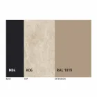 Tavolinë ngrënieje e rrumbullakët e shtrirë në 165 cm me majë qeramike - Pistolero Viadurini