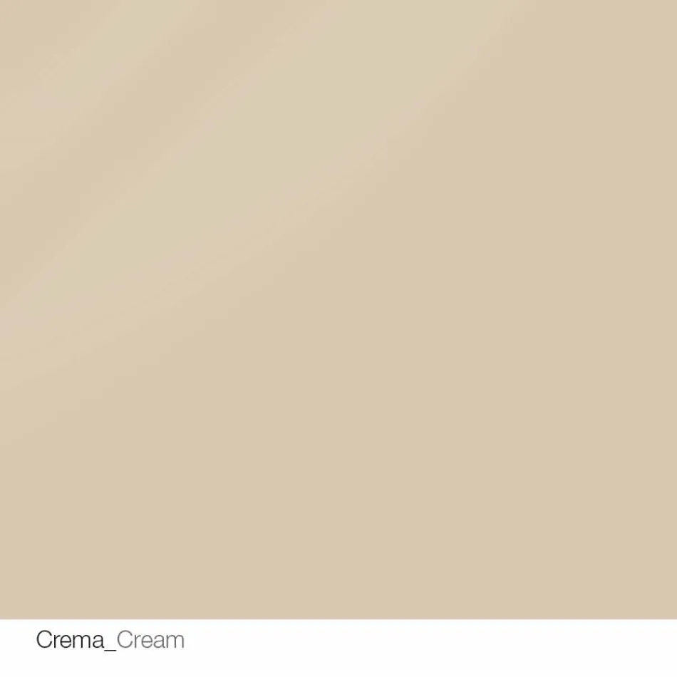 Tavolinë e rrumbullakët e dizajnit d.120 majë kristali e bërë në Itali Cristal Viadurini